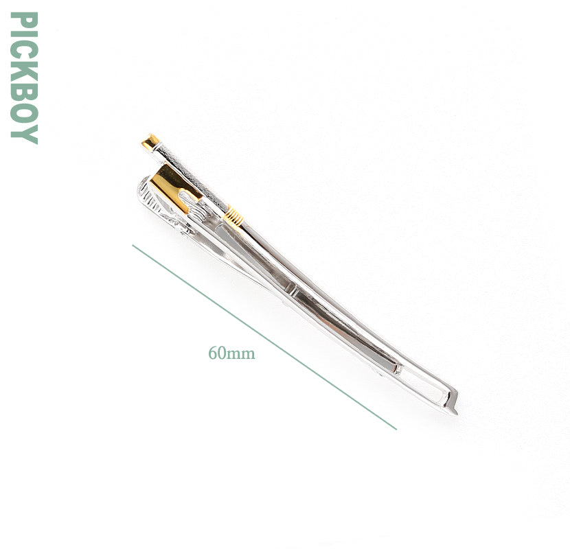 Pickboy Violin Bow Silver Tie Pin ST-600T/VI