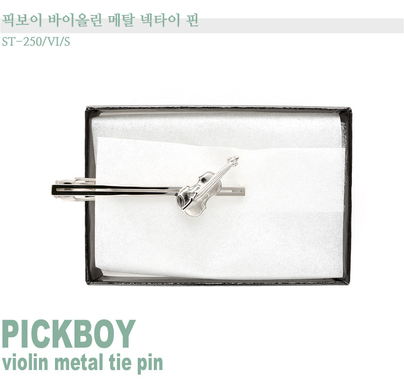Pickboy Violin Metal Tie Pin ST-250/VI/S