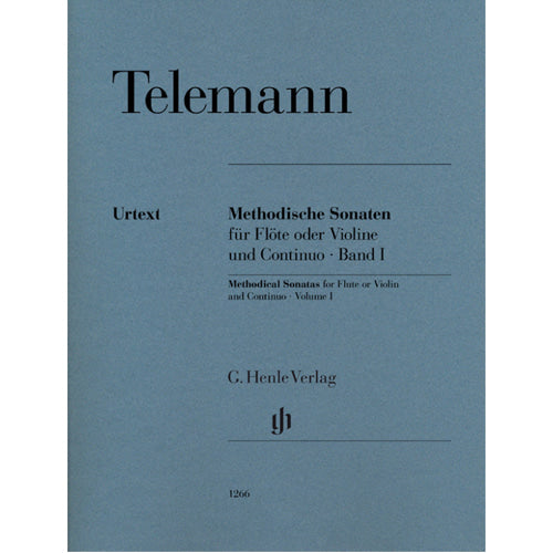 Telemann Methodical Sonatas for Flute or Violin and Basso
