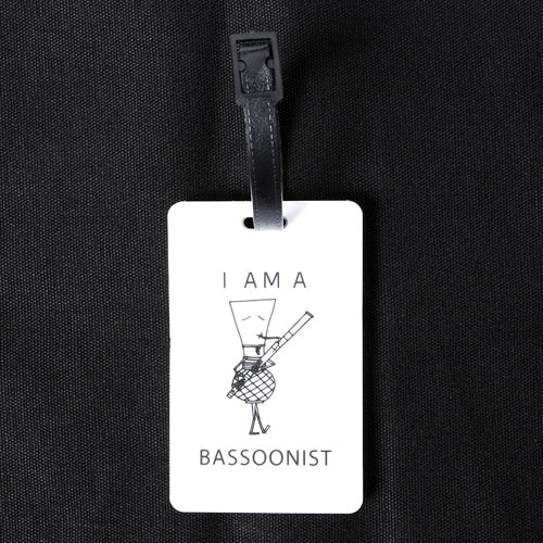 UNOS Bassoon ID Tag - White