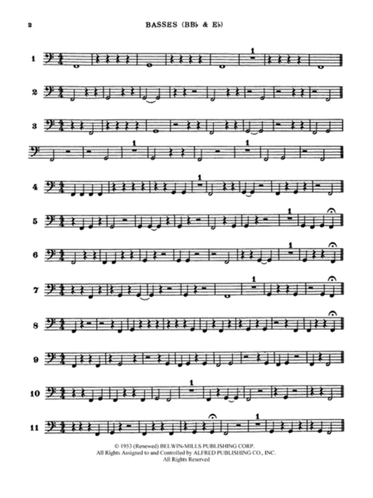 101 Rhythmic Rest Patterns for Tuba [EL00559]