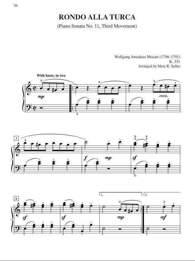 10 for 10 Sheet Music Classical Piano Arrangements - Easy Piano [36317]