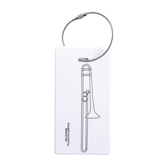 AIM Trombone ID Tag - White