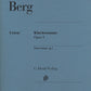 ALBAN BERG Piano Sonata op. 1 [HN819]