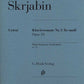 ALEXANDER SCRIABIN Piano Sonata no. 3 f sharp minor op. 23 [HN1109]