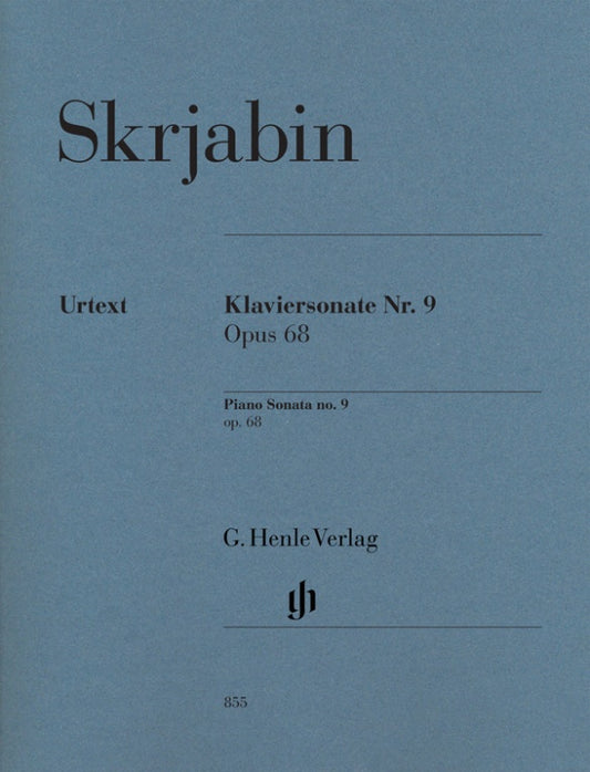 ALEXANDER SCRIABIN Piano Sonata no. 9 op. 68 [HN855]