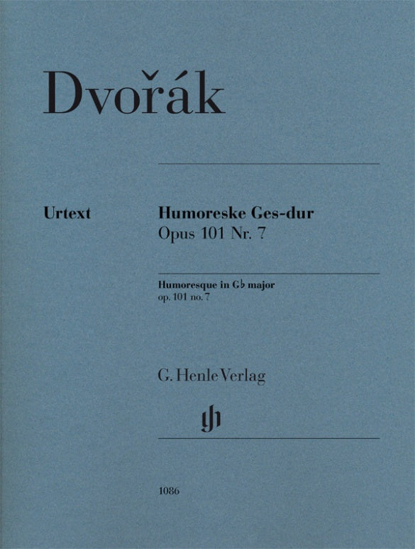 ANTONÍN DVORÁK Humoresque G flat major op. 101 no. 7 [HN1086]