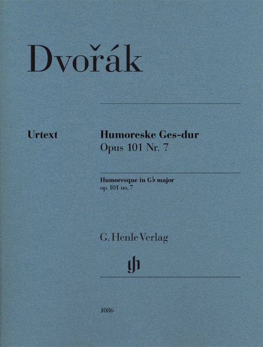ANTONÍN DVORÁK Humoresque G flat major op. 101 no. 7 [HN1086]