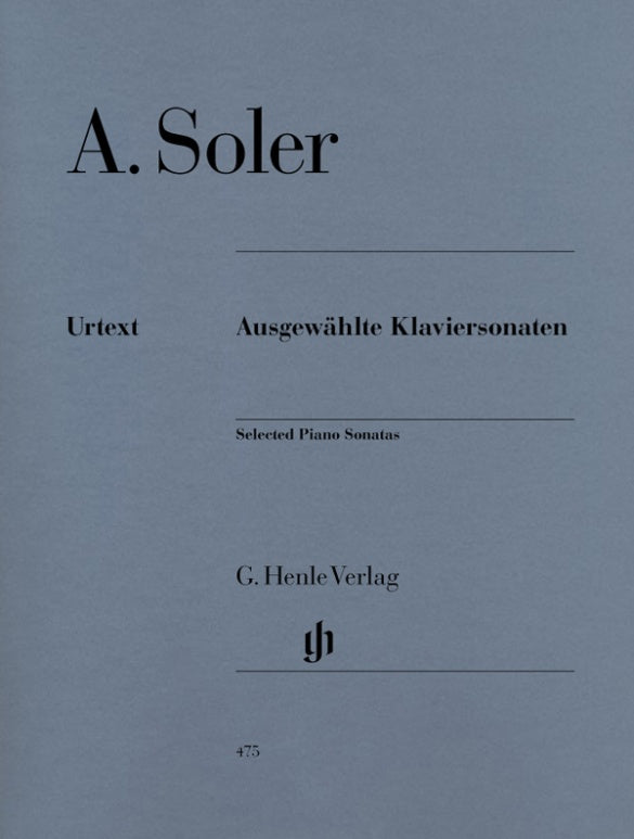 ANTONIO SOLER Selected Piano Sonatas [HN475]