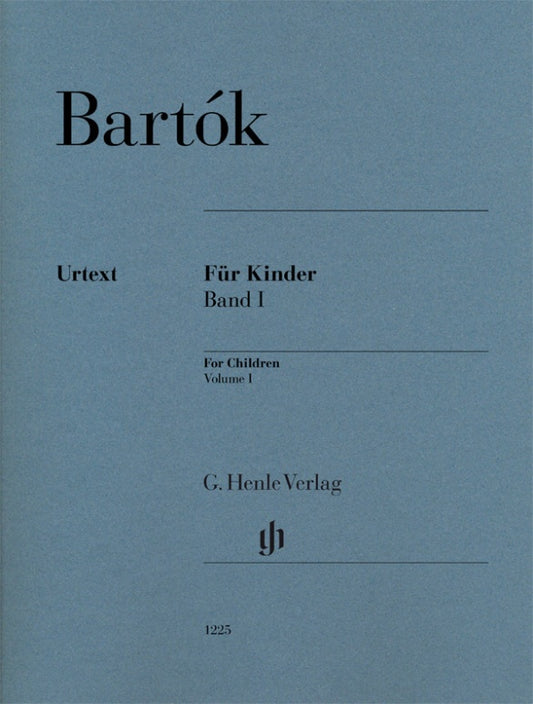 BÉLA BARTÓK For Children, Volume I [HN1225]