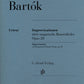 BÉLA BARTÓK Improvisations on Hungarian Peasant Songs op. 20 [HN1405]