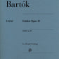 BÉLA BARTÓK Studies op. 18 [HN1412]