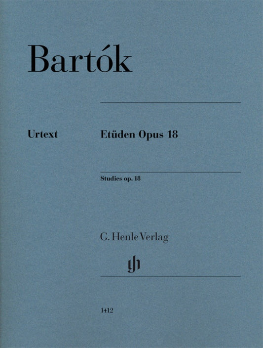 BÉLA BARTÓK Studies op. 18 [HN1412]