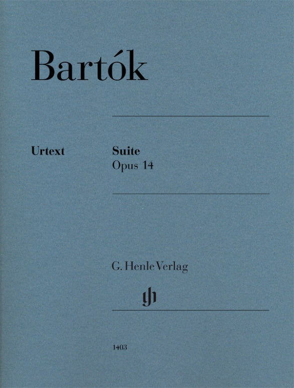 BÉLA BARTÓK Suite op. 14 [HN1403]