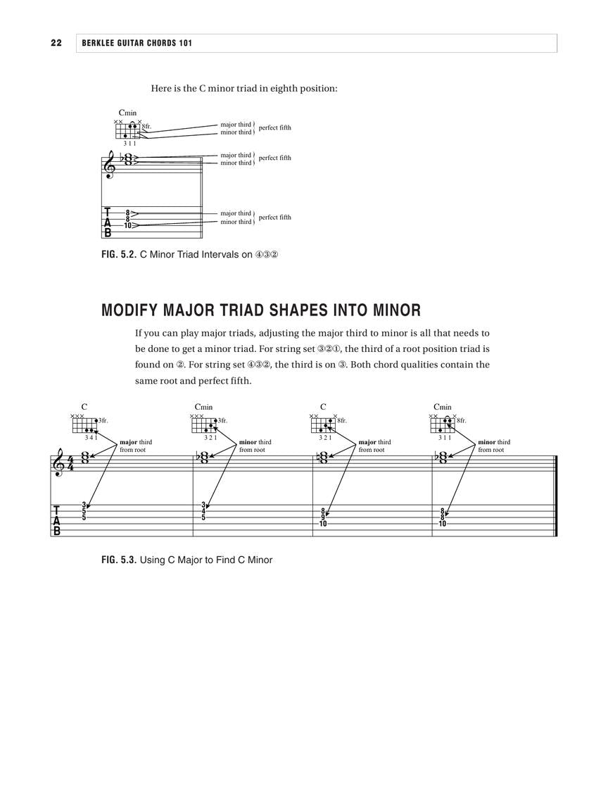 Berklee Guitar Chords 101 Berklee Guide Softcover Audio Online - TAB [300636]