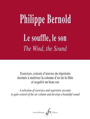 Bernold Le Souffle, le son (The Wind, the Sound) for Flute [GB9708]