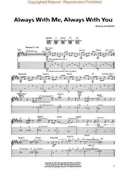 Best of Joe Satriani  for Guitar TAB [2501255]