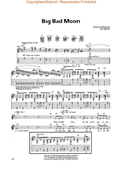 Best of Joe Satriani  for Guitar TAB [2501255]