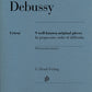 CLAUDE DEBUSSY At the Piano - 9 well-known original pieces [HN1815]