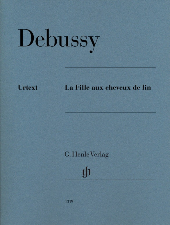 CLAUDE DEBUSSY La Fille aux cheveux de lin [HN1319]