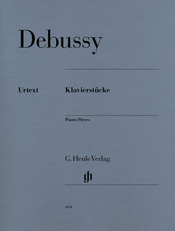 CLAUDE DEBUSSY Piano Pieces [HN404]