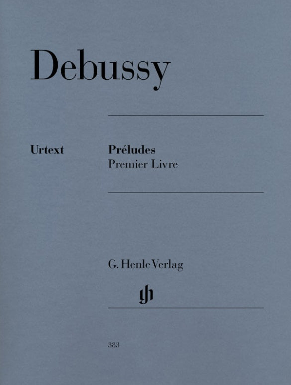 CLAUDE DEBUSSY Préludes, Premier livre [HN383]