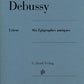 CLAUDE DEBUSSY Six Epigraphes antiques [HN402]