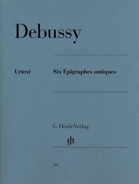 CLAUDE DEBUSSY Six Epigraphes antiques [HN402]