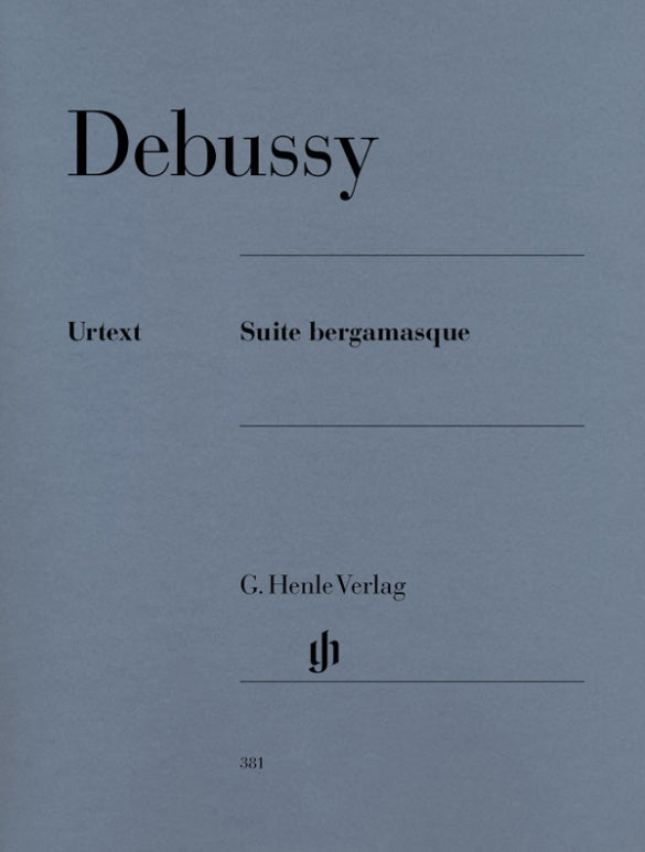 CLAUDE DEBUSSY Suite bergamasque [HN381]