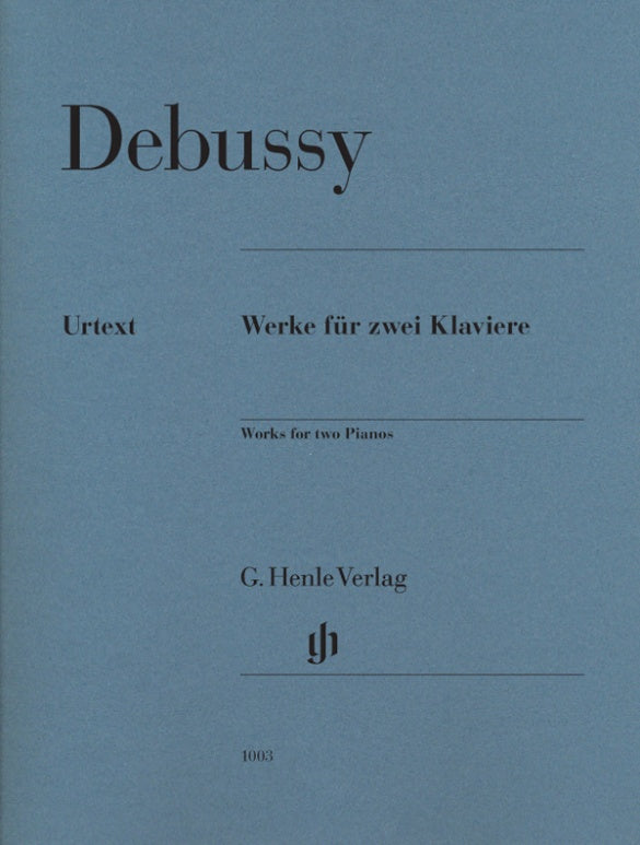 CLAUDE DEBUSSY Works for two Pianos [HN1003]
