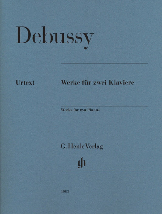 CLAUDE DEBUSSY Works for two Pianos [HN1003]
