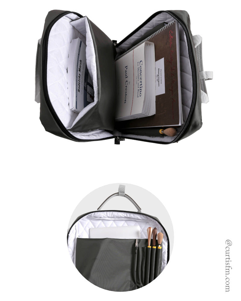 CURTIS Conductor Score Master Bag - 3rd Gen, All-in-One Edition for Rehearsals, Concerts, and Travel