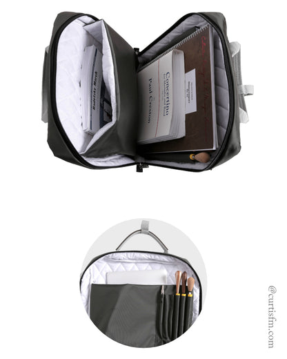 CURTIS Conductor Score Master Bag - 3rd Gen, All-in-One Edition for Rehearsals, Concerts, and Travel
