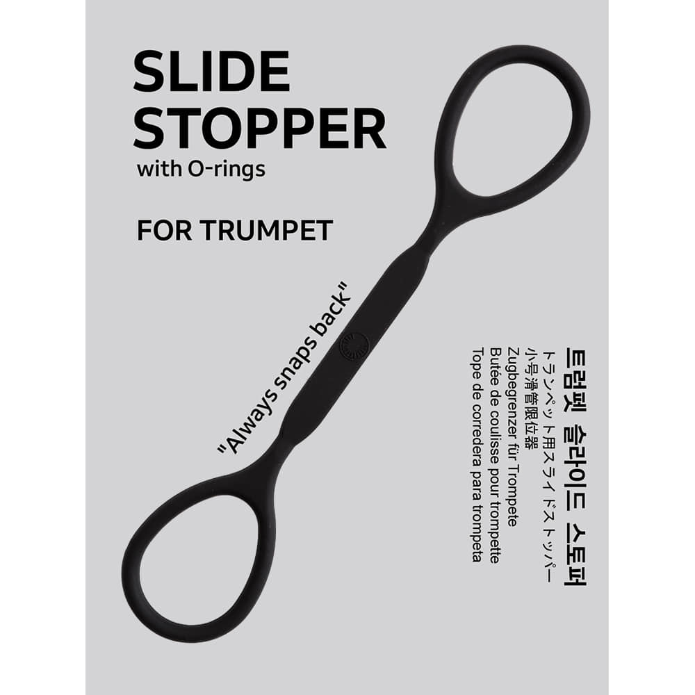 [Non-Deforming High Elasticity] CURTIS Trumpet Slide Stopper – Includes Silicone Tuning Support O-Rings