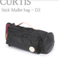 Curtis Drum Stick Mallet Bags D2 - Black & wine
