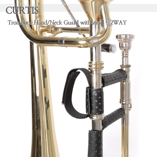 CURTIS Trombone Hand Neck Guard Strap 2 way - Mesh [HGP3MS]