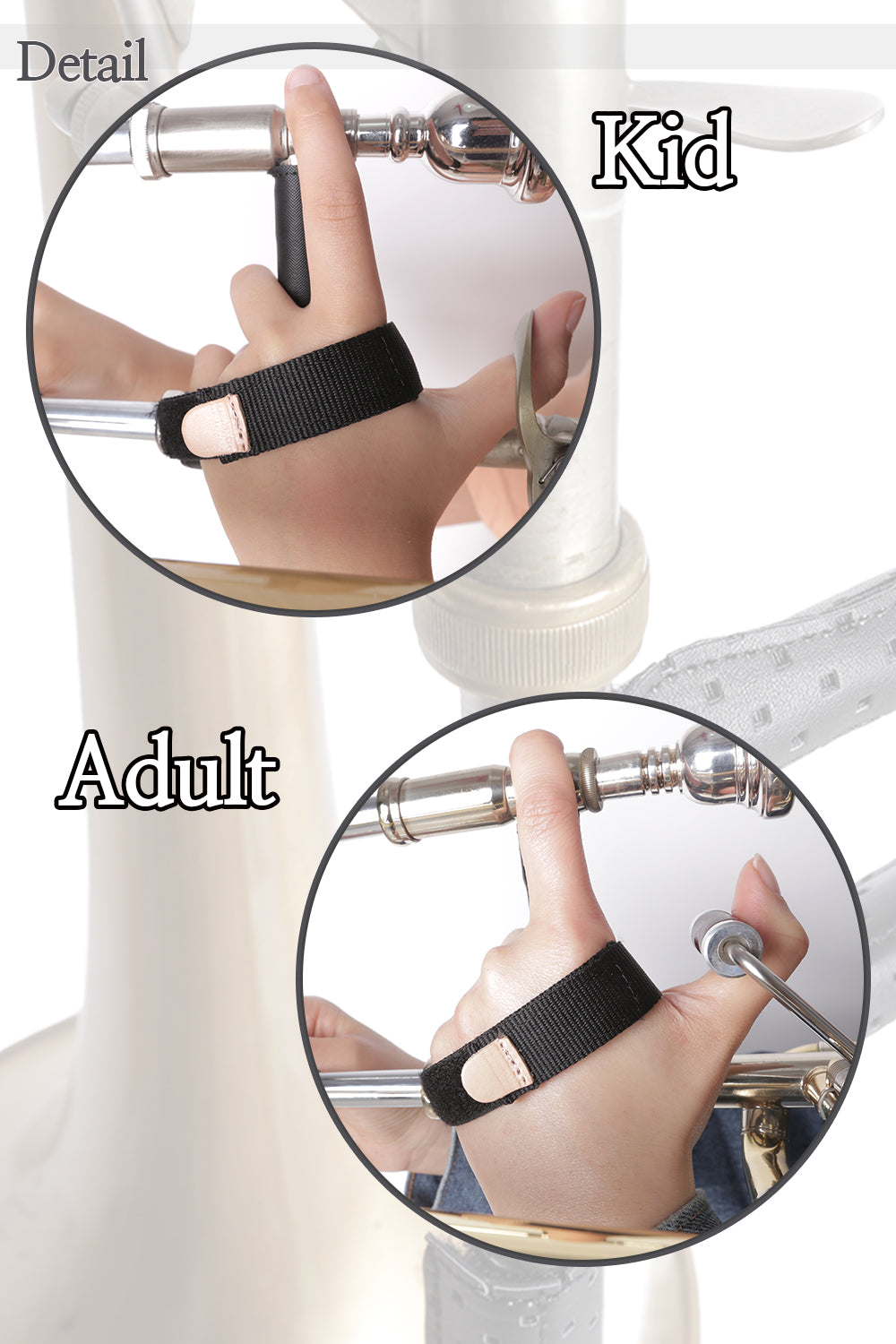 CURTIS Trombone Hand Neck Guard Strap 2 Way - Non slip [HGP3PS]