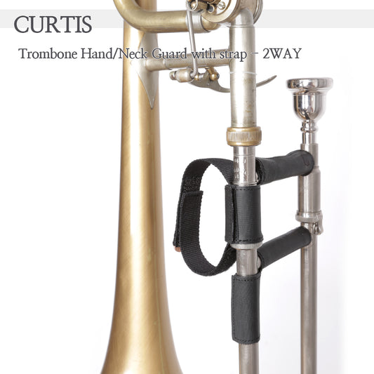 CURTIS Trombone Hand Neck Guard Strap 2 Way - Non slip [HGP3PS]