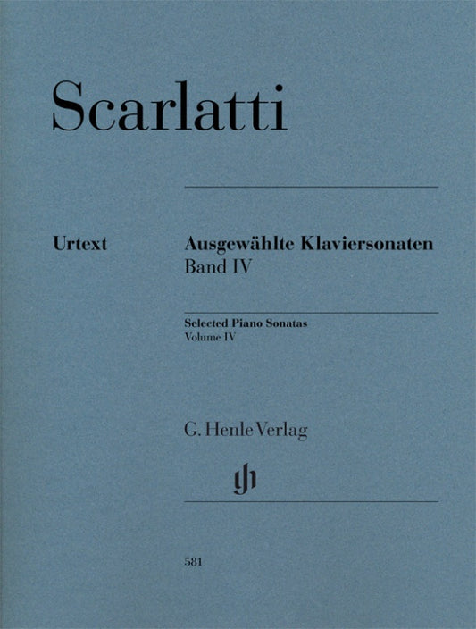 DOMENICO SCARLATTI Selected Piano Sonatas, Volume IV [HN581]