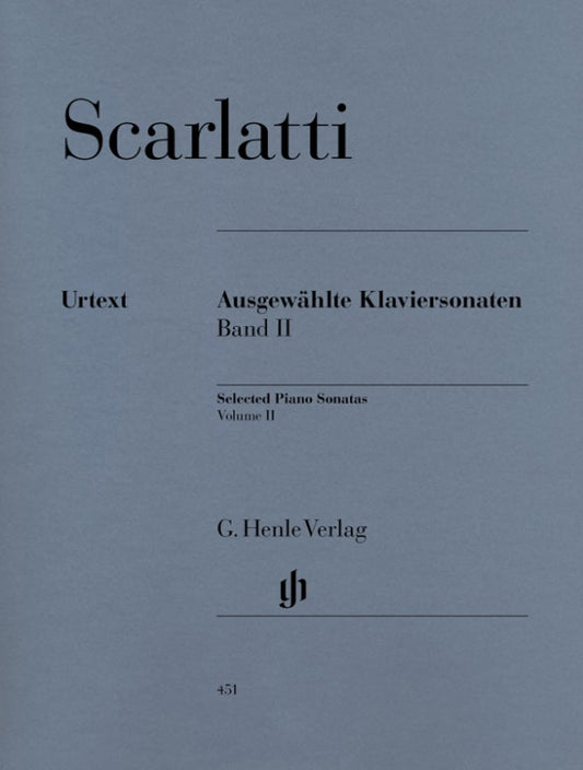 DOMENICO SCARLATTI Selected Piano Sonatas, Volume II [HN451]