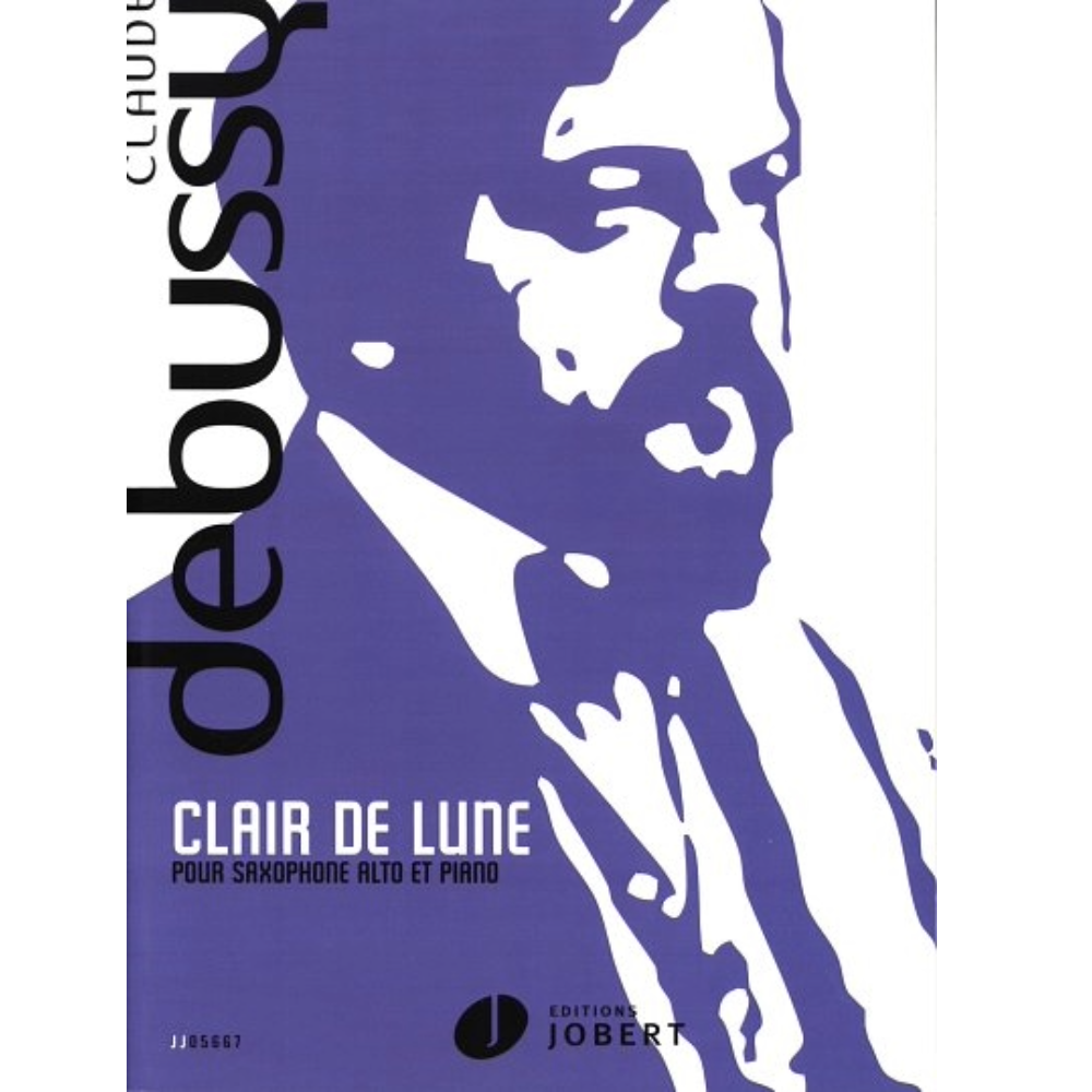 Debussy Clair de lune for Alto Saxophone and Piano [JJ05667]