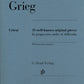 EDVARD GRIEG At the Piano - 15 well-known original pieces [HN1823]