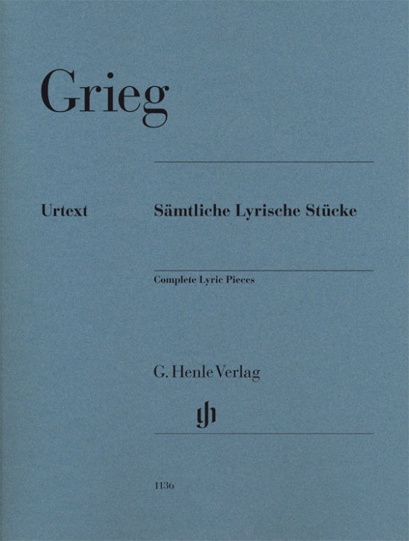 EDVARD GRIEG Complete Lyric Pieces [HN1136]