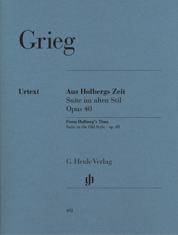 EDVARD GRIEG From Holberg's Time op. 40, Suite in the Old Style [HN432]