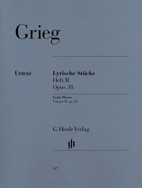 EDVARD GRIEG Lyric Pieces Volume II, op. 38 [HN627]