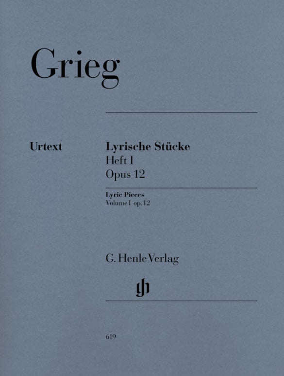 EDVARD GRIEG Lyric Pieces Volume I, op. 12 [HN619]