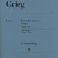 EDVARD GRIEG Lyric Pieces Volume V, op. 54 [HN681]