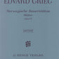 EDVARD GRIEG Norwegian Peasant Dances (Slåtter) op. 72 [HN491]