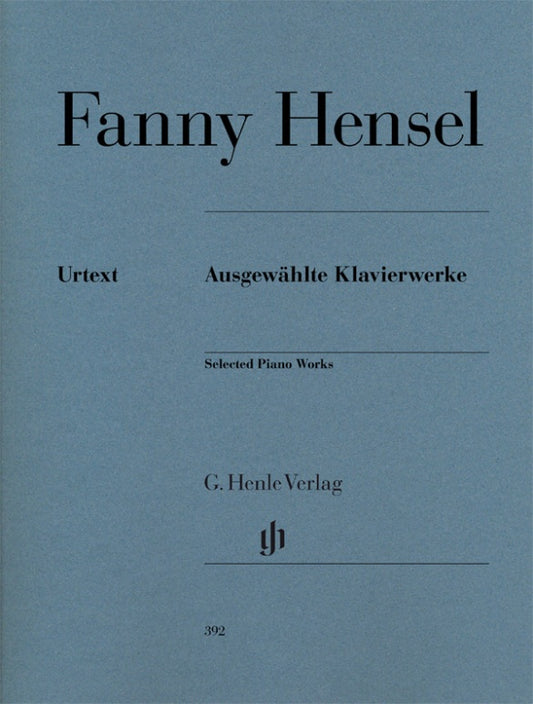 FANNY HENSEL Selected Piano Works [HN392]