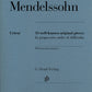 FELIX MENDELSSOHN BARTHOLDY At the Piano - 13 well-known original pieces [HN1813]